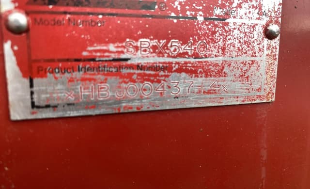 Image of Case IH SBX540 equipment image 4