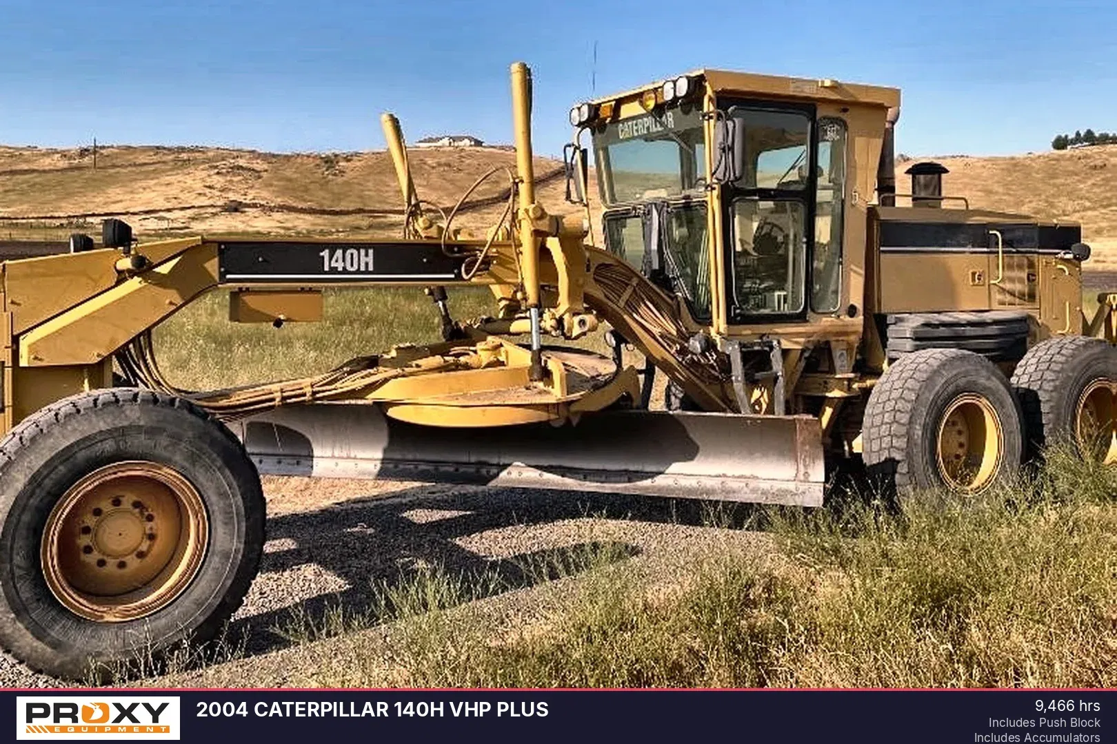 2004 Caterpillar 140H VHP Plus Equipment Image0