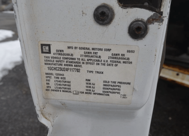 Image of Chevrolet 2500HD equipment image 4