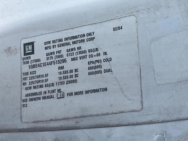 Image of Chevrolet C4500 equipment image 4