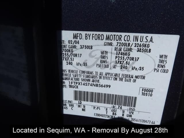 Image of Ford F-150 equipment image 2