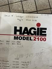 Main image Hagie 2100 13