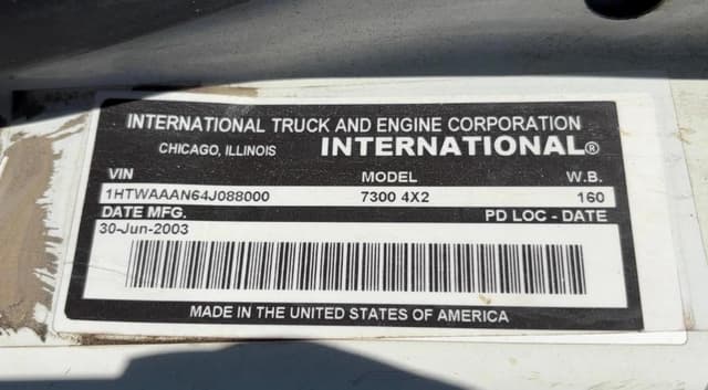 Image of International Workstar 7300 equipment image 3