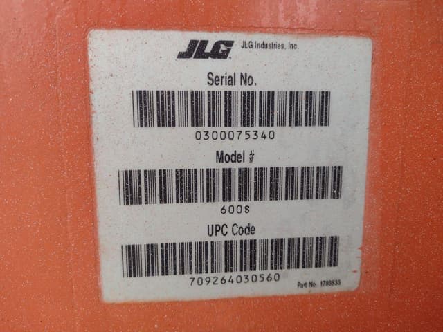 Image of JLG 600S equipment image 4
