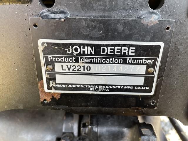 Image of John Deere 2210 equipment image 3