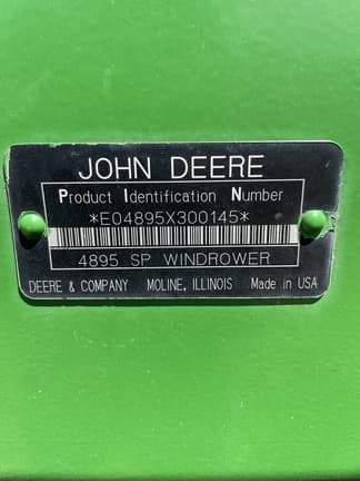 Image of John Deere 4895 equipment image 2