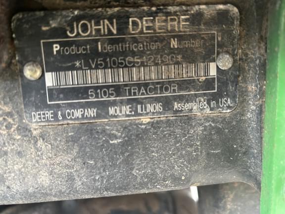 Image of John Deere 5105 equipment image 4