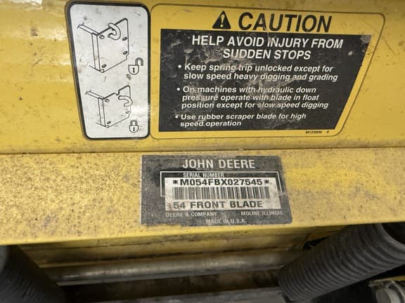 Image of John Deere 54" Front Blade equipment image 2