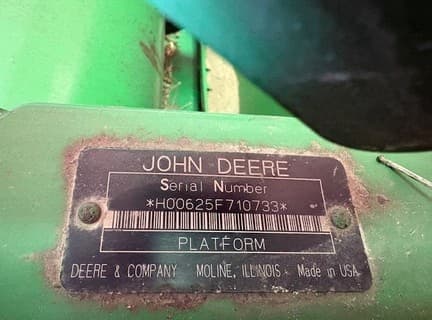 Image of John Deere 625F equipment image 1