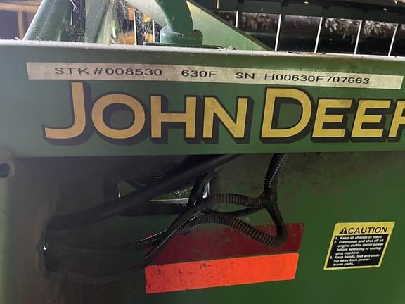 Image of John Deere 630F equipment image 3