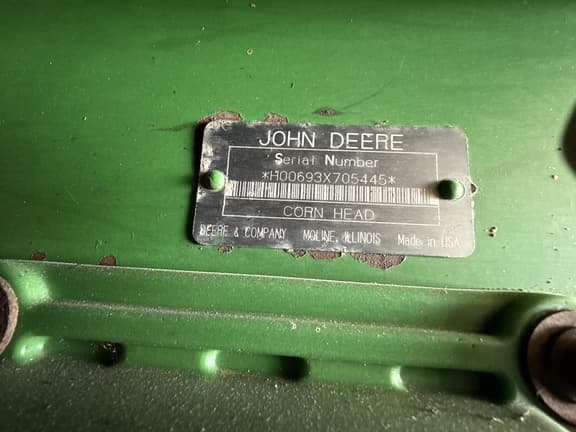 Image of John Deere 693 equipment image 3