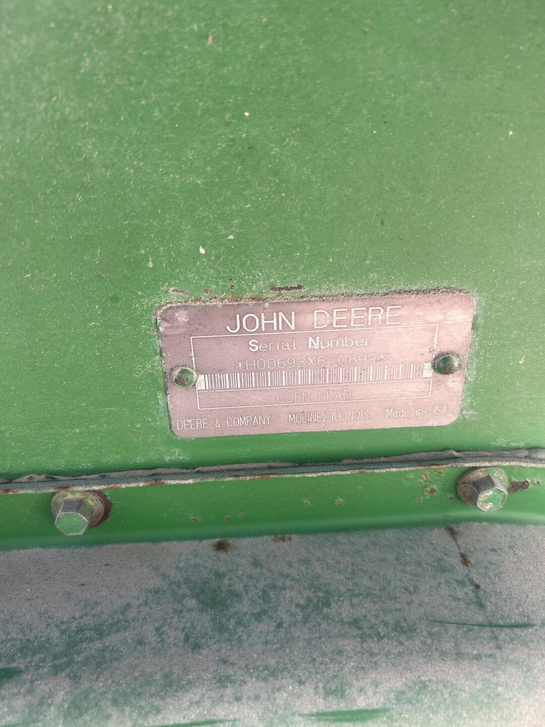 Image of John Deere 693 Image 1