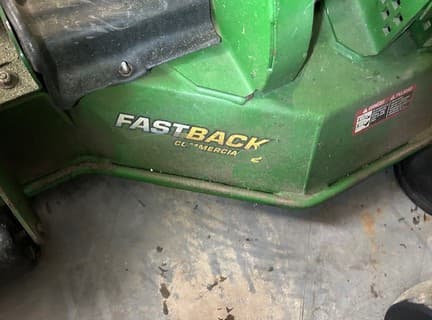 Image of John Deere Fastback Commercial 72 equipment image 3