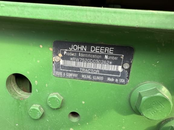 Image of John Deere 7520 equipment image 3