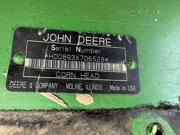 Image of John Deere 893 Image 1