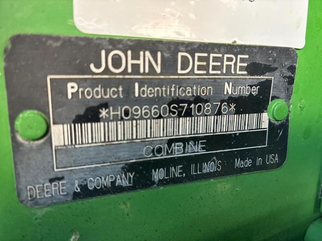 Image of John Deere 9660 STS equipment image 1