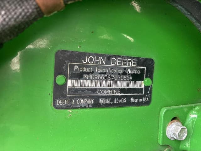 Image of John Deere 9660 STS equipment image 1