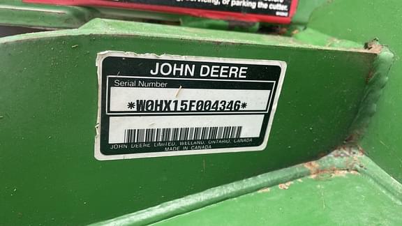 Image of John Deere HX15 equipment image 3