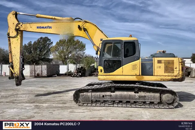 Image of Komatsu PC200LC-7 equipment image 3