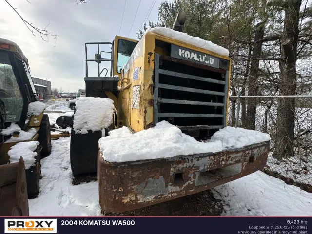 Image of Komatsu WA500 equipment image 2