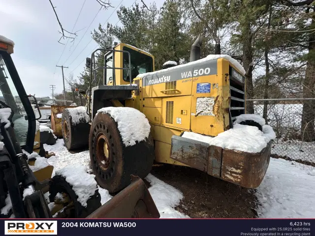 Image of Komatsu WA500 equipment image 1