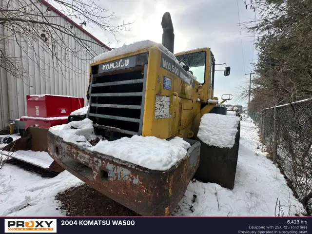 Image of Komatsu WA500 equipment image 3