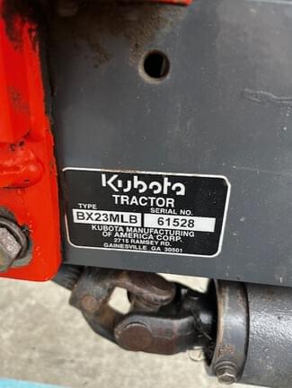 Image of Kubota BX23 equipment image 4