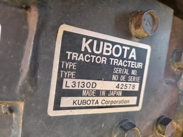 Image of Kubota L3130 equipment image 2