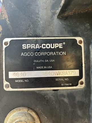 Image of Spra-Coupe 4640 equipment image 4