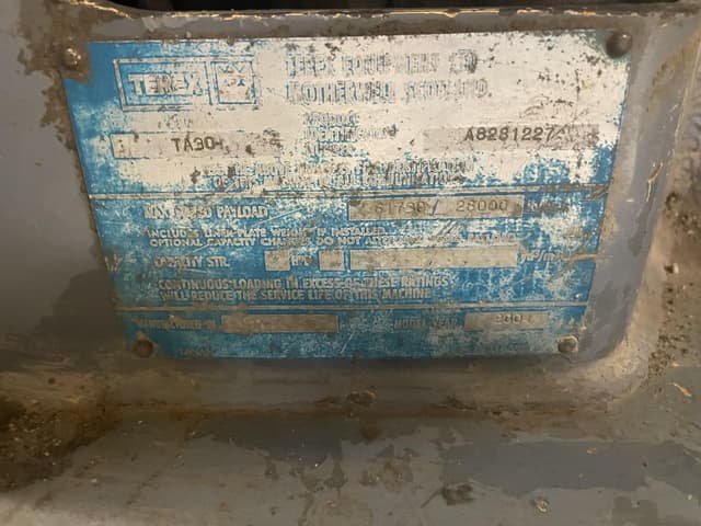 Image of Terex TA30 equipment image 1