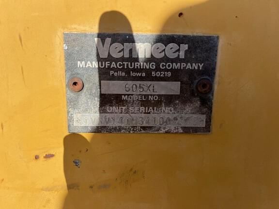 Image of Vermeer 605XL equipment image 1
