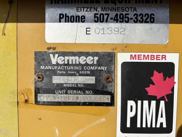 Image of Vermeer BP7000 equipment image 4