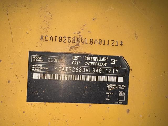 Image of Caterpillar 268B equipment image 2