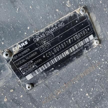 Image of CLAAS Lexion 585R equipment image 1