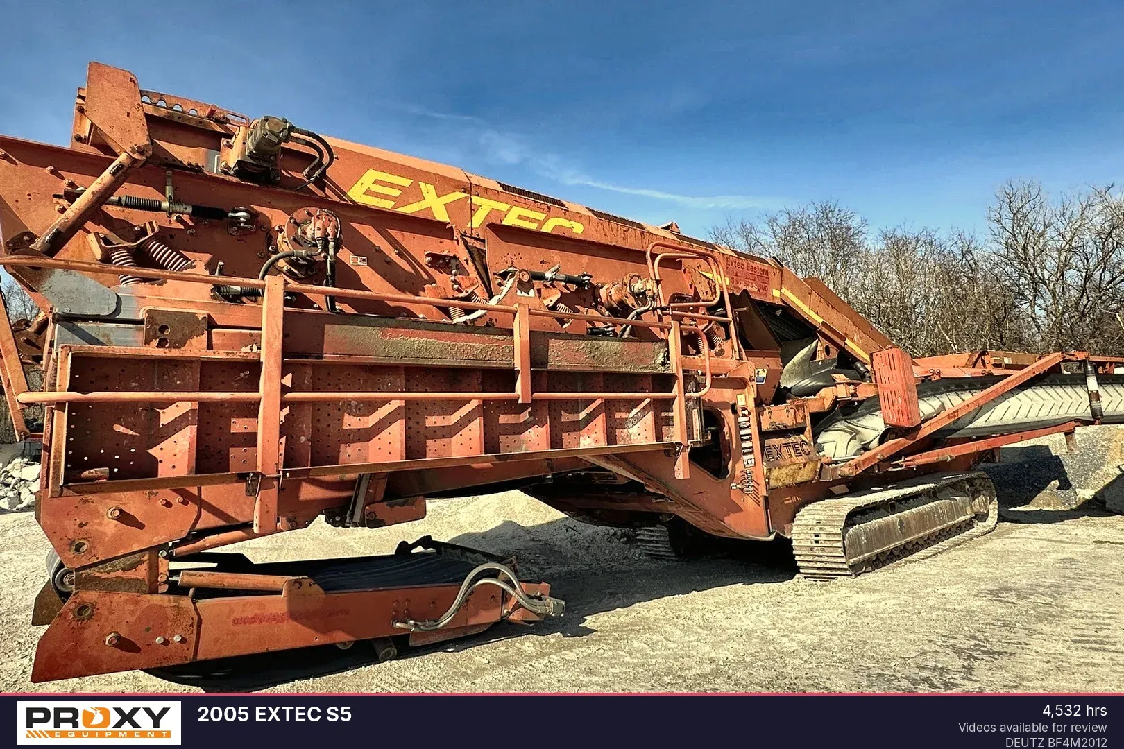 2005 Extec S5 Equipment Image0
