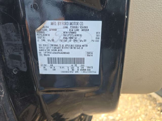 Image of Ford F-150 equipment image 4