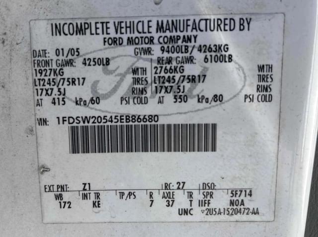 Image of Ford F-250 equipment image 2