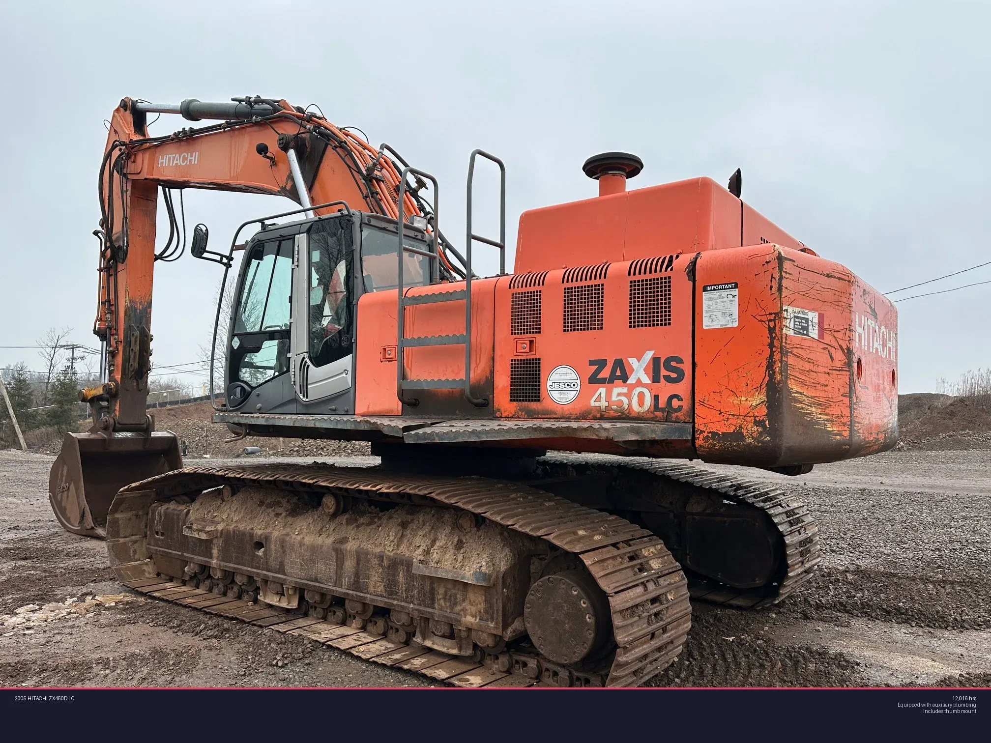 2005 Hitachi ZX450LC Equipment Image0