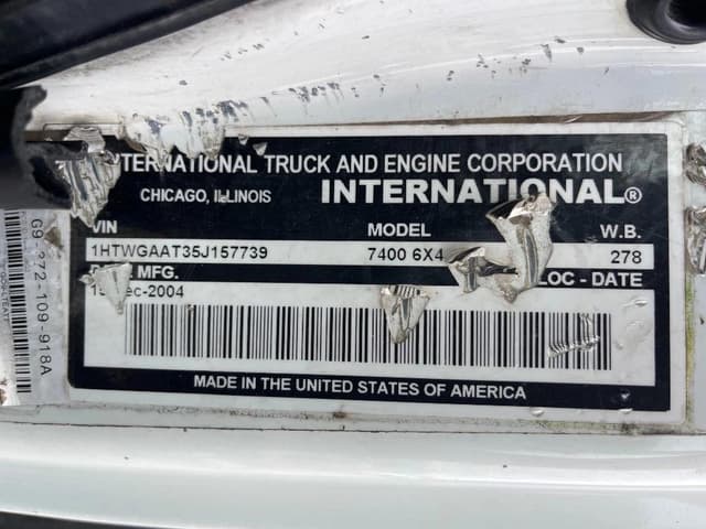 Image of International 7400 equipment image 3