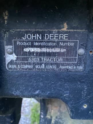 Image of John Deere 5303 equipment image 3