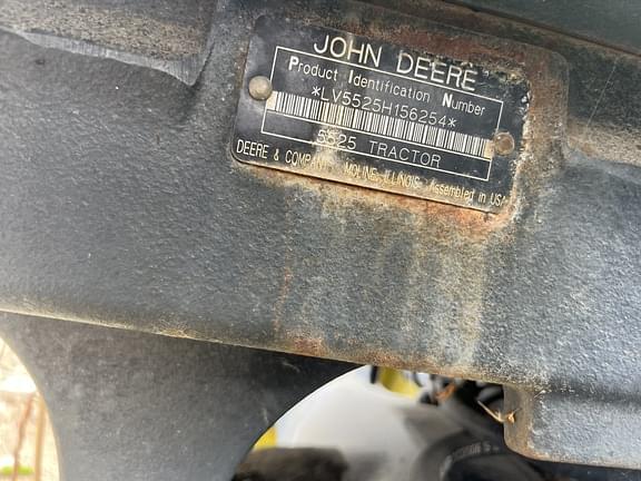 Image of John Deere 5525 equipment image 3