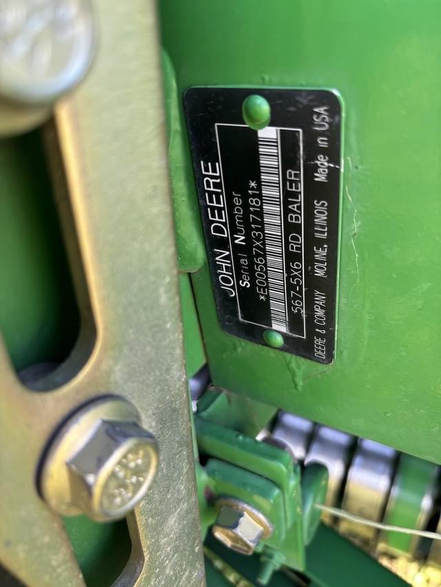 Image of John Deere 567 MegaWide equipment image 3