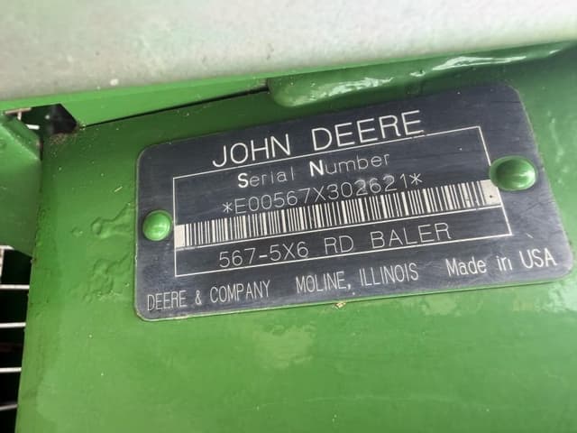 Image of John Deere 567 equipment image 4