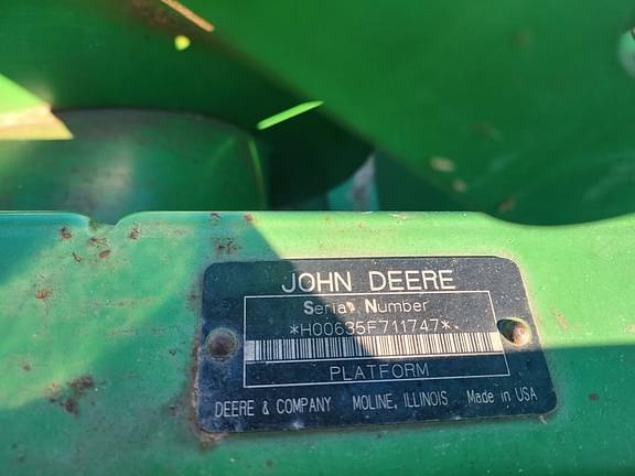 Image of John Deere 635F equipment image 4