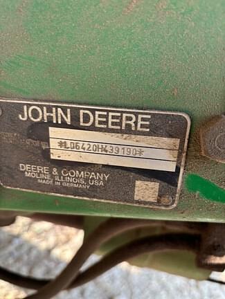 Image of John Deere 6420 equipment image 1