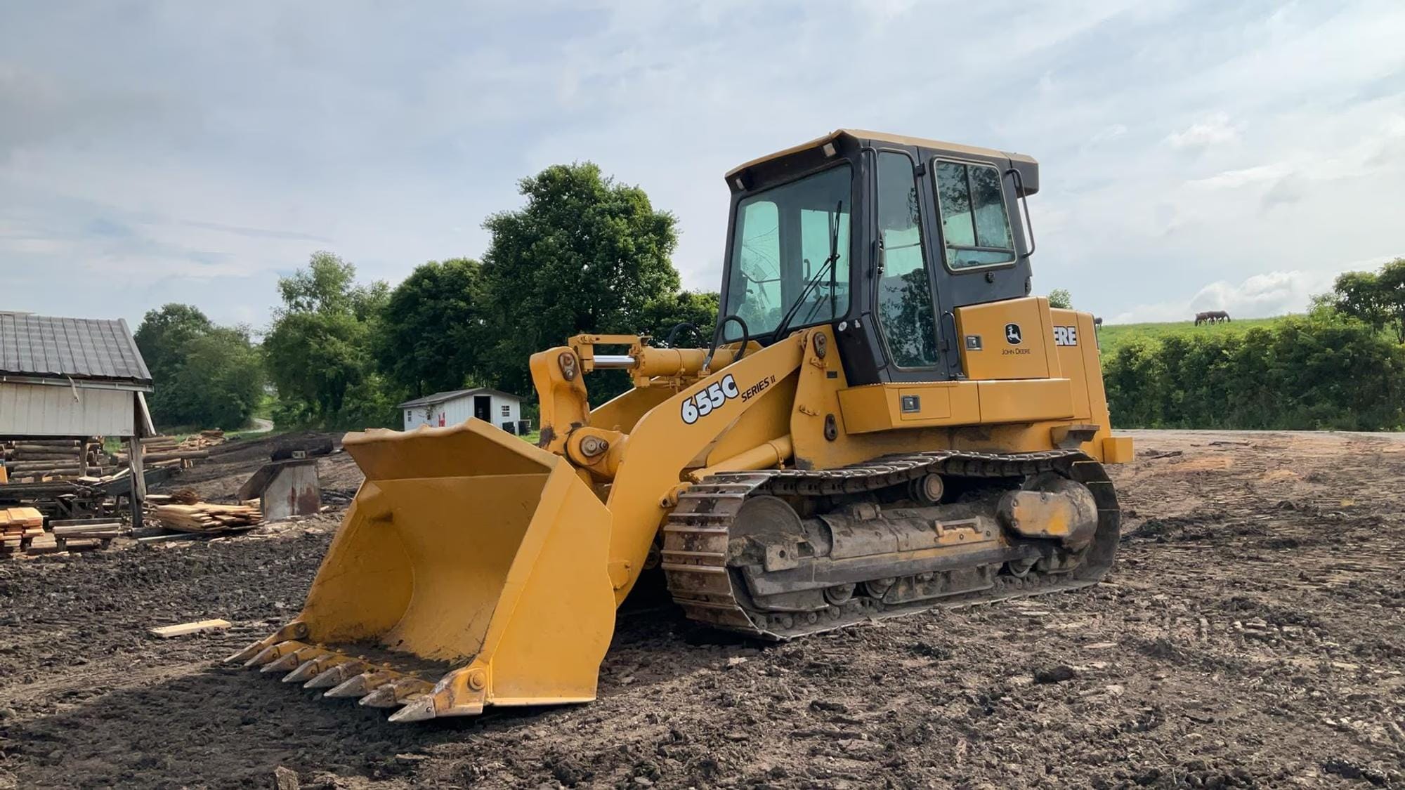 2005 John Deere 655C II Equipment Image0