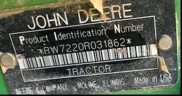 Image of John Deere 7220 equipment image 1