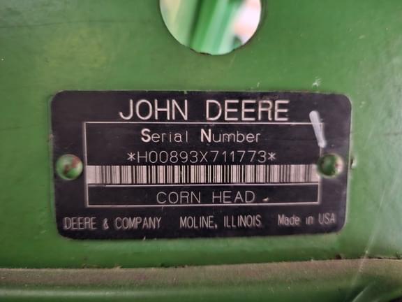 Image of John Deere 893 equipment image 3