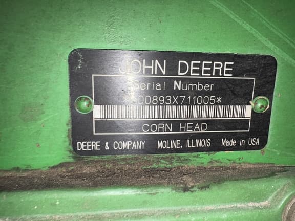 Image of John Deere 893 equipment image 2