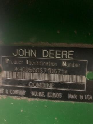 Image of John Deere 9560 STS equipment image 2